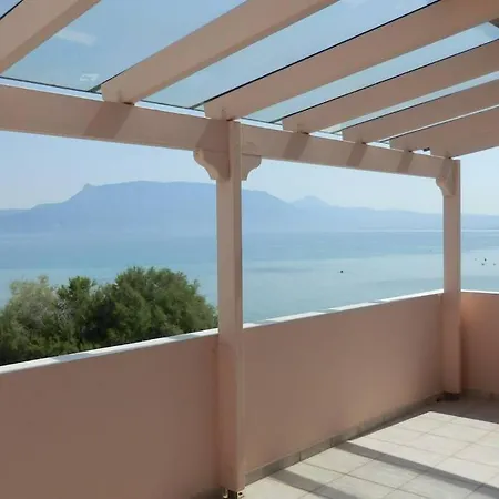 Blue View Of Korinthian Bay In Lecheo Villa Lechaio