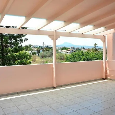 Blue View Of Korinthian Bay In Lecheo Villa *