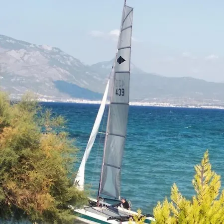 Βίλα Blue View Of Korinthian Bay In Lecheo *